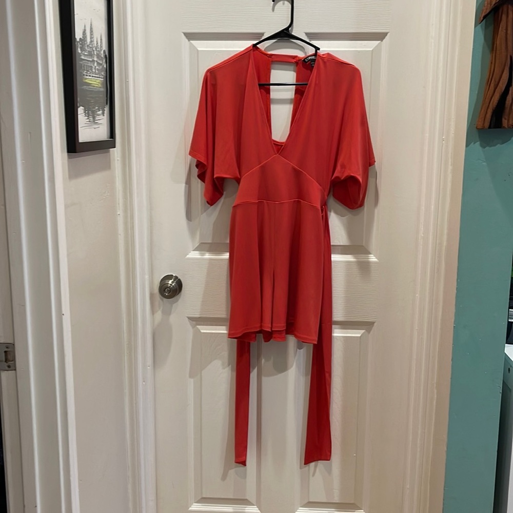 Coral romper